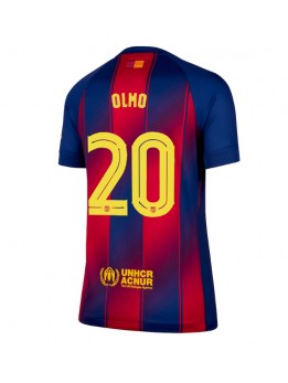 Barcelona Dani Olmo #20 Zenski Domaci Dres 2025-26 Kratak Rukavima